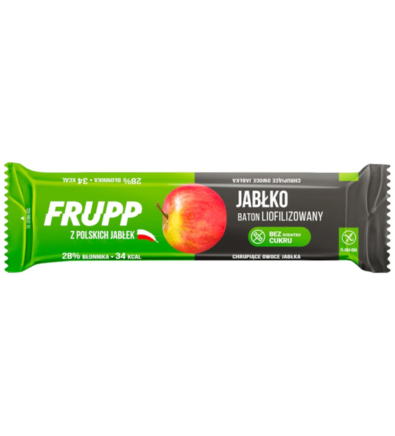 Baton liofilizowany FRUPP jabłko bezglutenowy 9g CELIKO