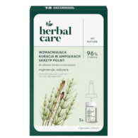 HERBAL CARE Kuracja w ampułkach SKRZYP POLNY do włosów bardzo zniszczonych 5x5ml FARMONA