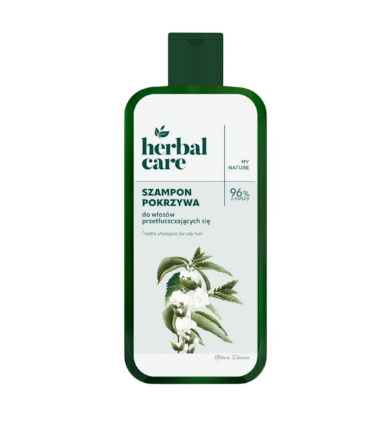 HERBAL CARE Szampon POKRZYWA do włosów przetłuszczających się 330ml FARMONA