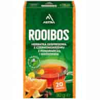 ROOIBOS herbatka z czerwonokrzewu z goździkiem i pomarańczą 20*1,5g ASTRA