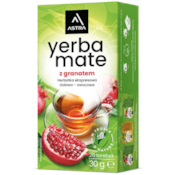 YERBA MATE z granatem herbatka 20*1,5g ASTRA