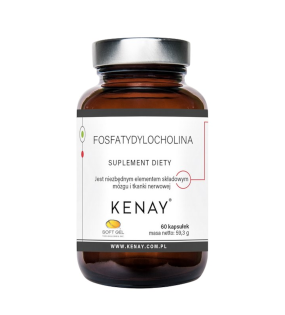 KENAY Fosfatydylocholina 385mg, 60kaps.