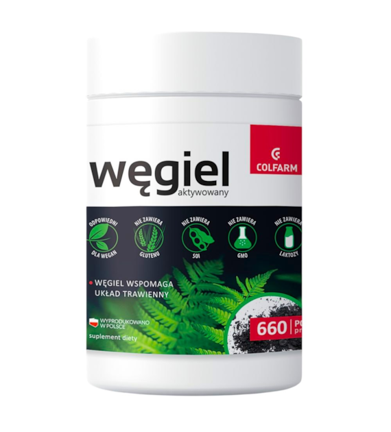 COLFARM Węgiel aktywowany w proszku 100 g