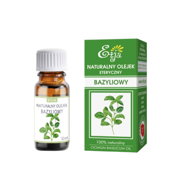 ETJA Olejek eteryczny naturalny - Bazyliowy 10ml