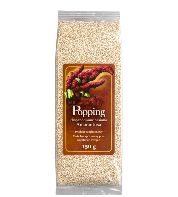AMARANTUS popping 150g SZARŁAT