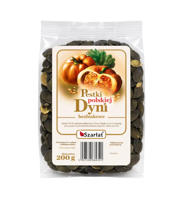 SZARŁAT Dynia pestki polskie 200g