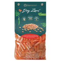 BARTOLINI Makaron z czerwonej soczewicy świderek nr 2 250g