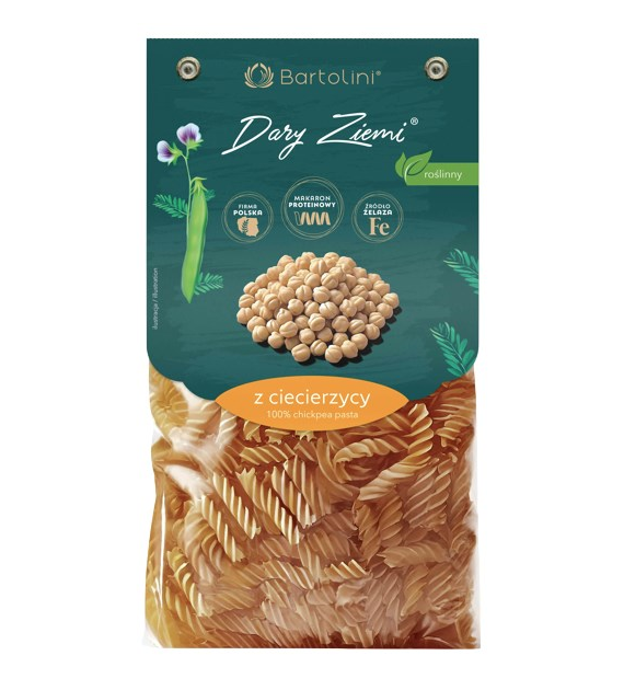 BARTOLINI Makaron z ciecierzycy świderek nr 2 250g