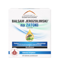 Balsam Jerozolimski na zatoki 60 tabl. powlekanych PRODUKTY BONIFRATERSKIE