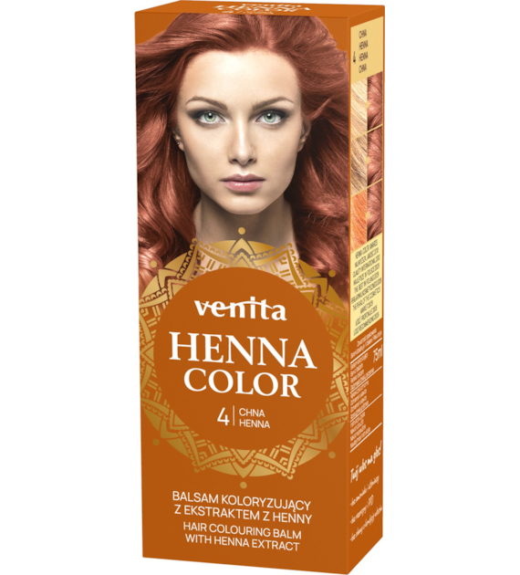 VENITA henna tuba nr 4 chna 75ml - balsam koloryzujący