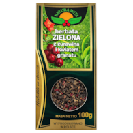 NATURA-WITA Herbata zielona z żurawiną i kwiatem granatu 100g