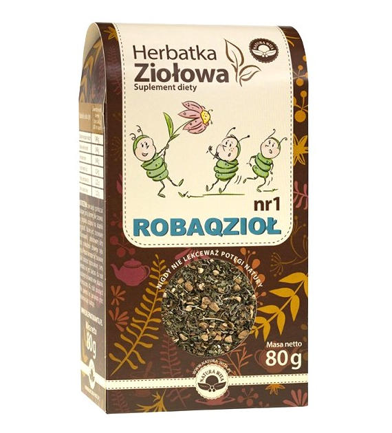 NATURA-WITA Herbatka Robaqzioł Nr 1 80g