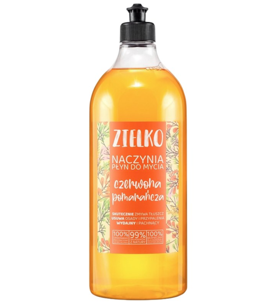 ZIELKO NACZYNIA Płyn do mycia Czerwona Pomarańcza 1000ml