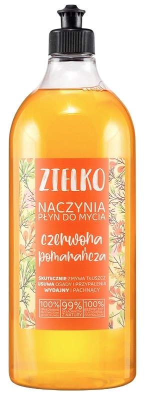 ZIELKO NACZYNIA Płyn do mycia Czerwona Pomarańcza 1000ml