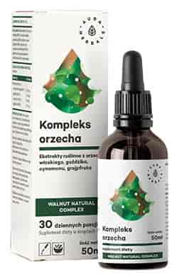 AURA HERBALS Kompleks orzecha - Walnut natural complex - krople 50ml