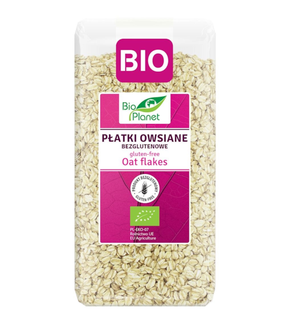 BIO PLANET Płatki owsiane BEZGLUTENOWE BIO 300g