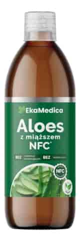 EkaMedica Aloes z miąższem 99,8% 0,5l