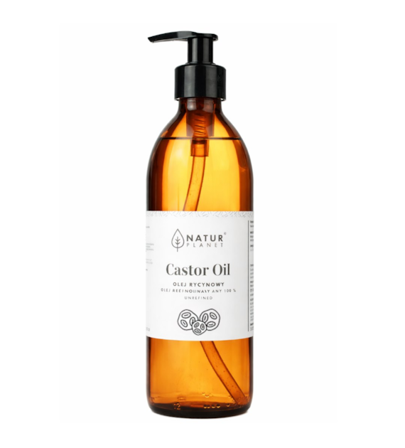 Olej Rycynowy kosmetyczny 500ml NATUR PLANET