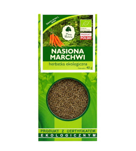 Marchew nasiona BIO 40g DARY NATURY
