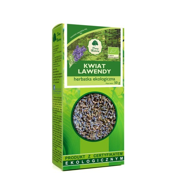 Lawenda kwiat BIO 50g DARY NATURY