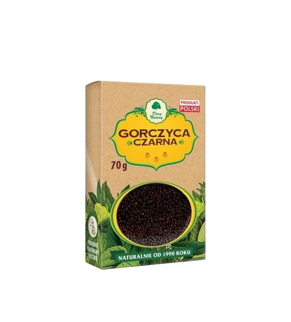 Gorczyca czarna 70g DARY NATURY
