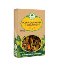 Kardamon ziarno cały 40g DARY NATURY
