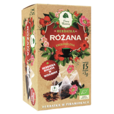 Herbatka Różana w piramidkach BIO 15*3g DARY NATURY