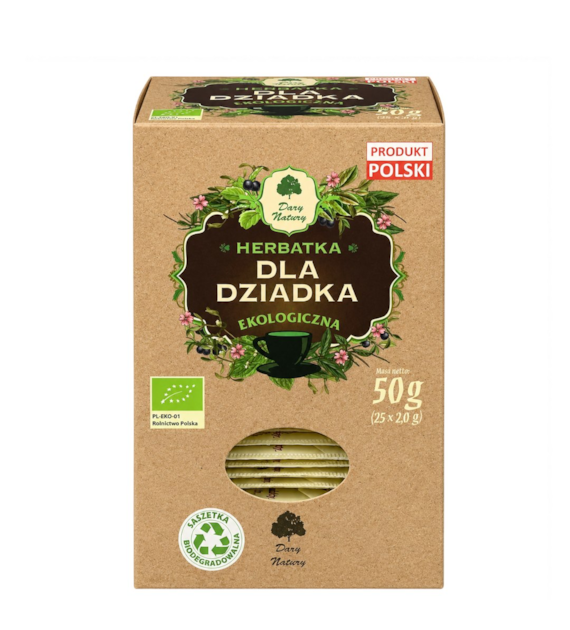 Herbatka Dla Dziadka fix BIO 25*2g DARY NATURY