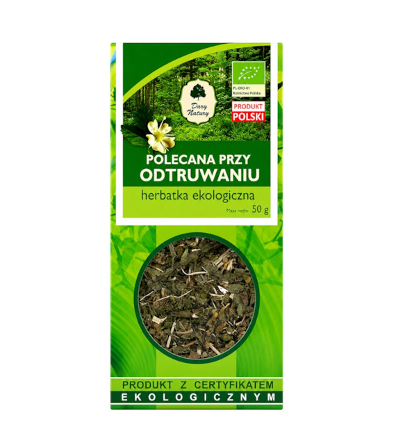 Herbatka Odtruwająca BIO 50g DARY NATURY