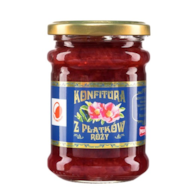 Konfitura z płatków róży 330g POLSKA RÓŻA