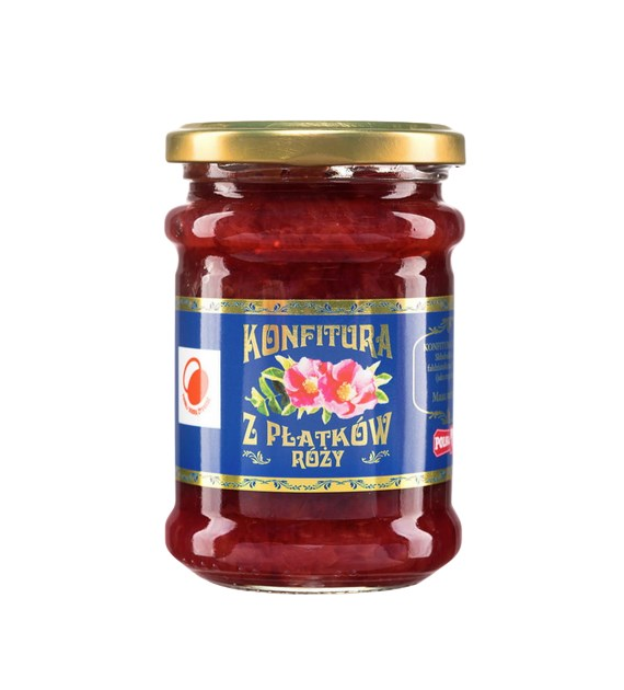 Konfitura z płatków róży 330g POLSKA RÓŻA