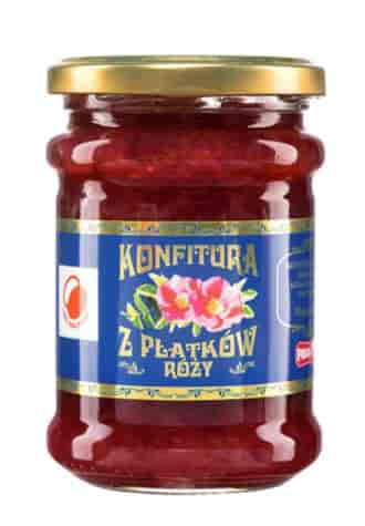 Konfitura z płatków róży 330g POLSKA RÓŻA