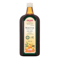ROKITNIK sok 100% 500ml bez dodatku cukru POLSKA RÓŻA