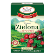 Herbata zielona + żurawina FIX 20*2g MALWA