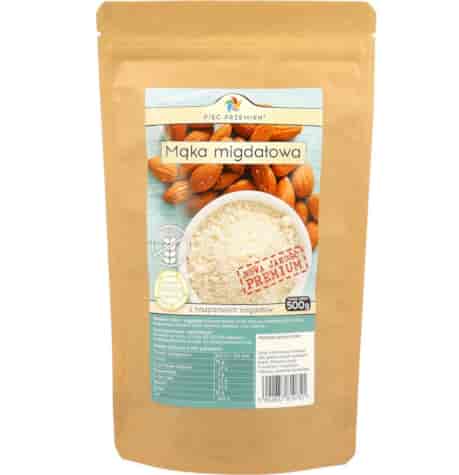 PIĘĆ PRZEMIAN Mąka migdałowa PREMIUM bezglutenowa 500g