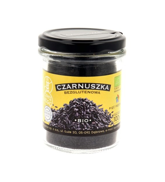 PIĘĆ PRZEMIAN Czarnuszka bezglutenowa BIO 100g