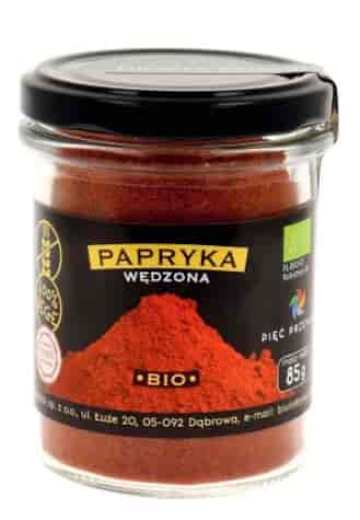 PIĘĆ PRZEMIAN Papryka wędzona bezglutenowa BIO 85g