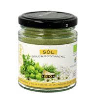 PIĘĆ PRZEMIAN Sól ziołowo-potasowa bezglutenowa BIO 120g
