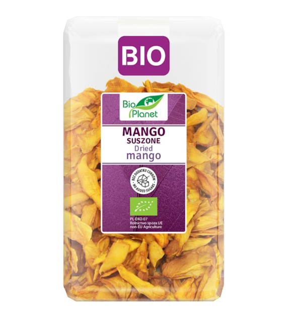 BIO PLANET Mango suszone BIO 400g