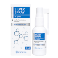 SILVER SPRAY do gardła 20ml STARPHARMA