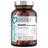 SILVER Mumio himalajskie Shilajit 550mg, 120kaps. MyVita