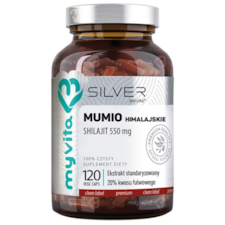 SILVER Mumio himalajskie Shilajit 550mg, 120kaps. MyVita