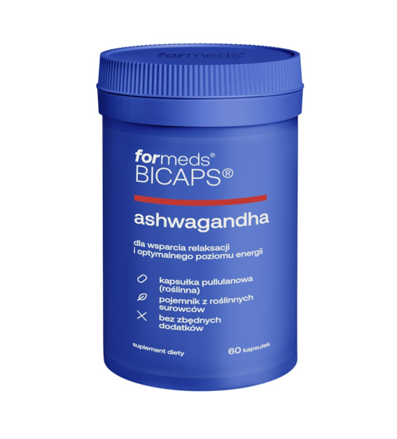 BICAPS ashwagandha 60 kaps. FORMEDS