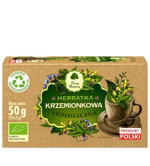 Herbatka Krzemionkowa fix BIO 25*2g DARY NATURY