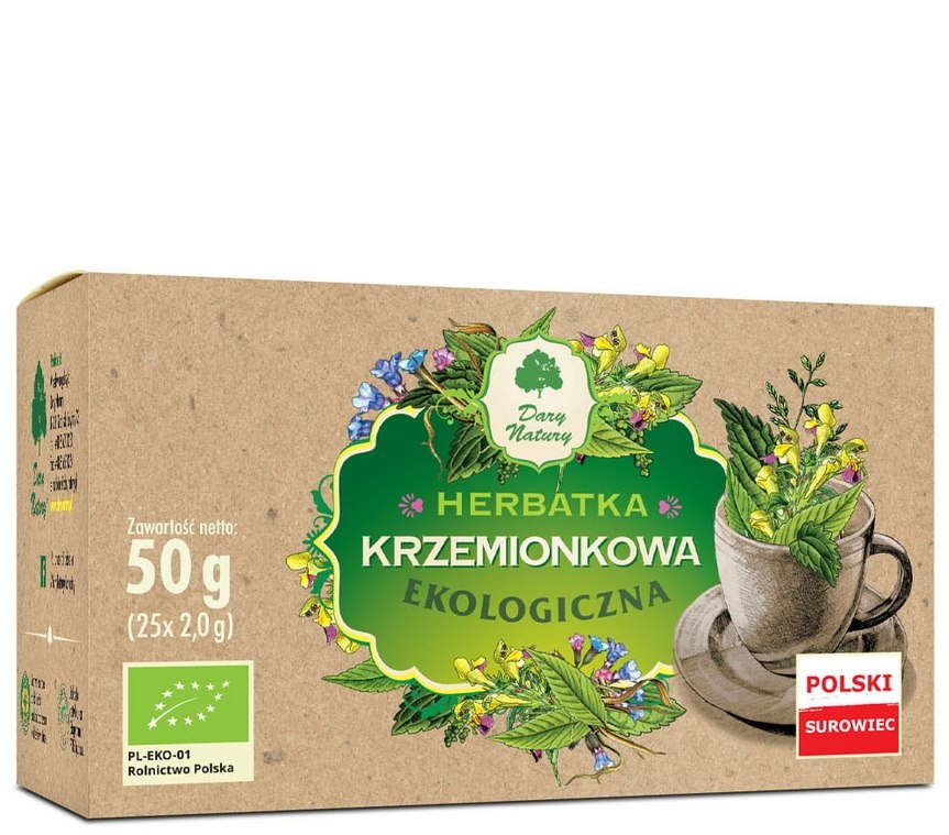 Herbatka Krzemionkowa fix BIO 25*2g DARY NATURY