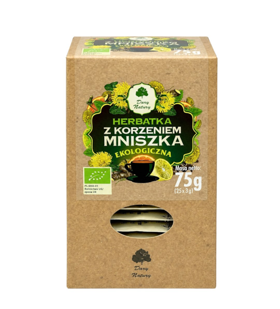 Herbatka z Korzeniem Mniszka fix BIO 25*3g DARY NATURY