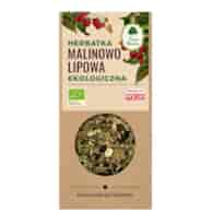 Herbatka Malinowo - Lipowa BIO 80g DARY NATURY