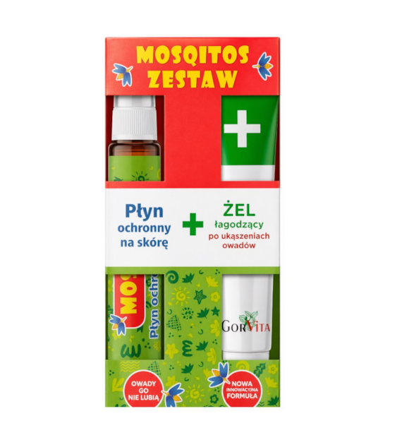 GORVITA MOSQITOS Zestaw płyn 20ml + żel 20ml