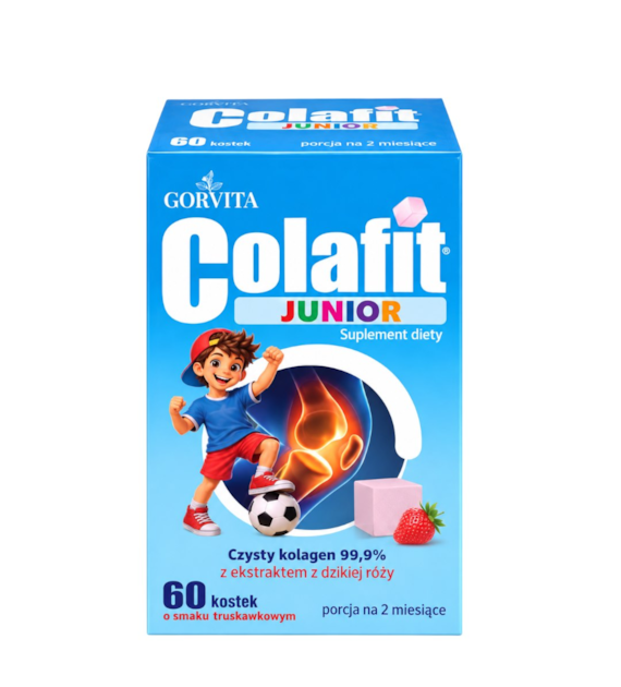 GORVITA Colafit Junior Kolagen 99,9%, 60 kostek
