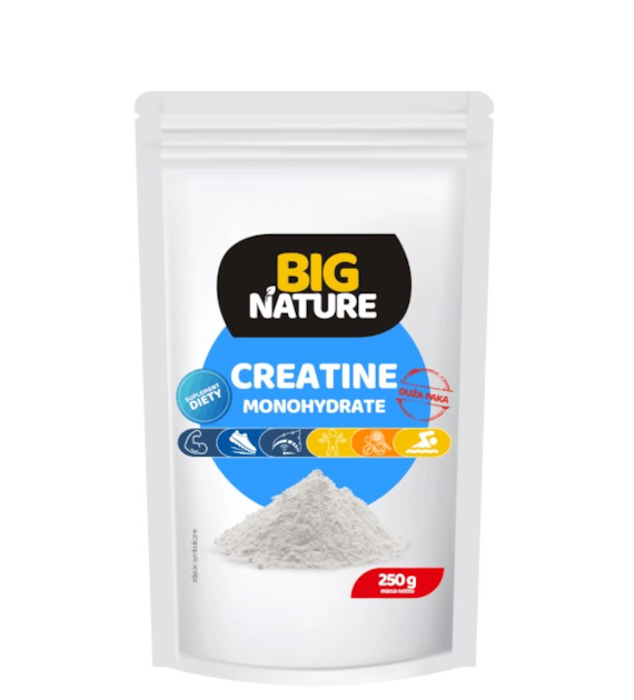 BIG NATURE Kreatyna monohydrat 250g